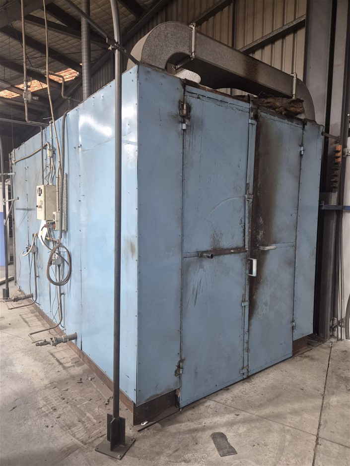 Gas-fired Powder-Coat Oven With Electronic Control