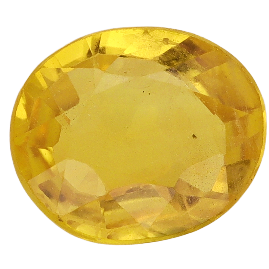 1.09 Carats Yellow Sapphire