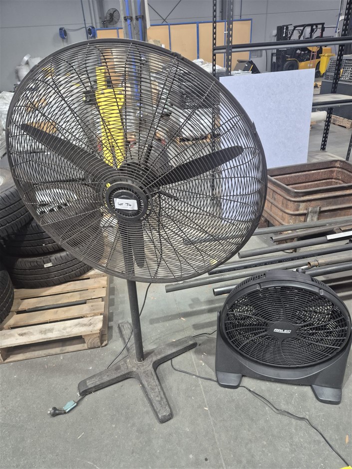 2 Industrial Fans