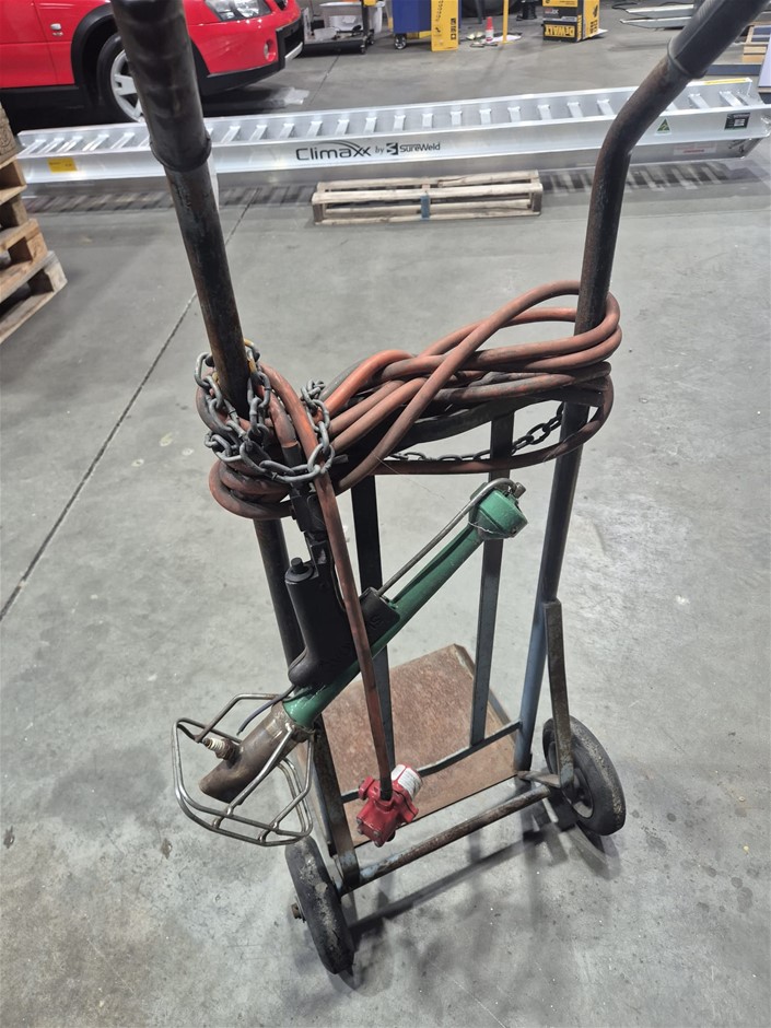 Supergas Industrial LPG Heat Shrink Gun and Trolley
