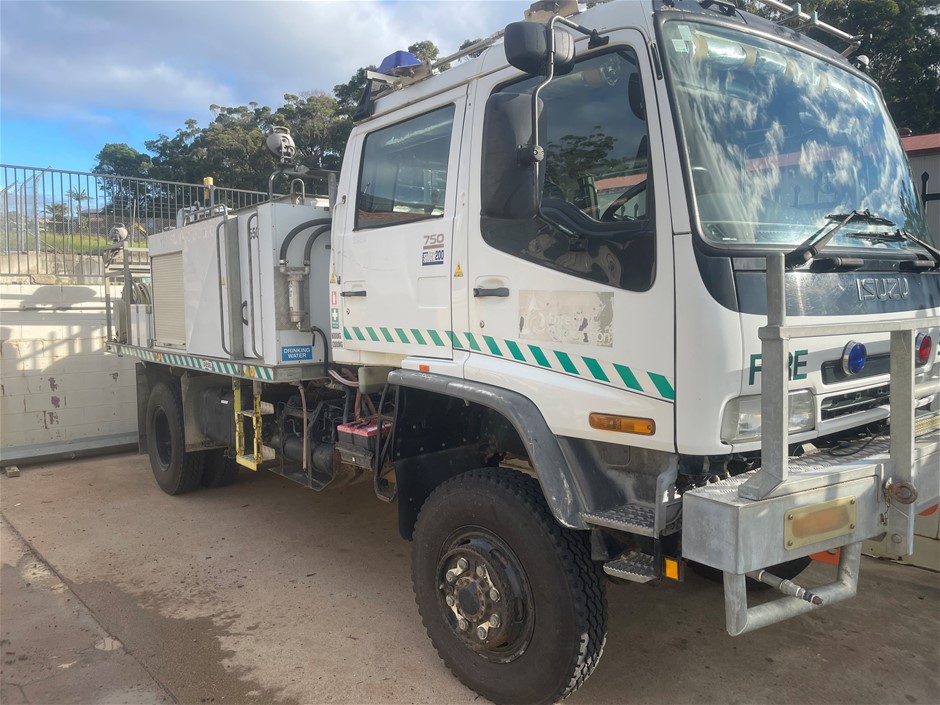 Isuzu FTS700 4WD Fire Fighting Trucks