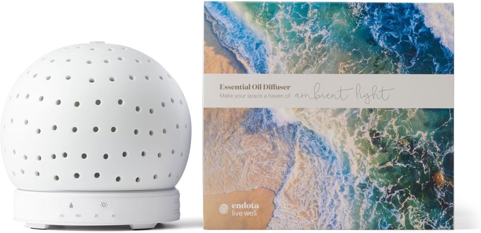 ENDOTA Live Well Essential Oil Diffuser. NB: Untested.