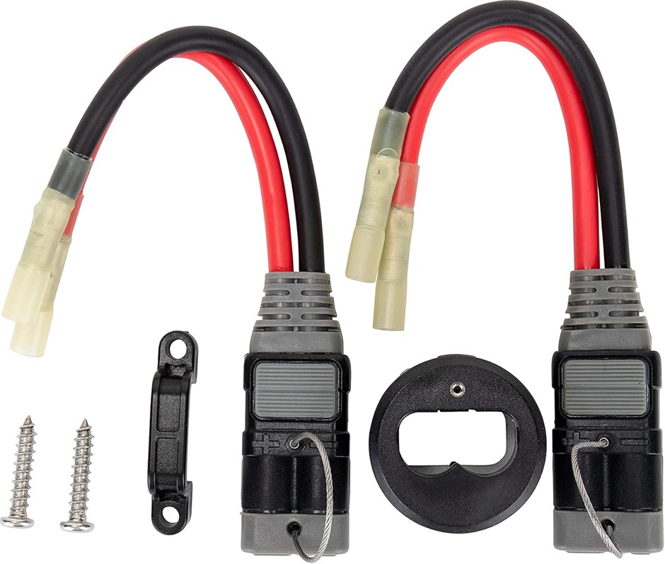 CAMCO Trac Outdoors High-Current Connector Kit, 8 Gauge | Upgrade Your Trol