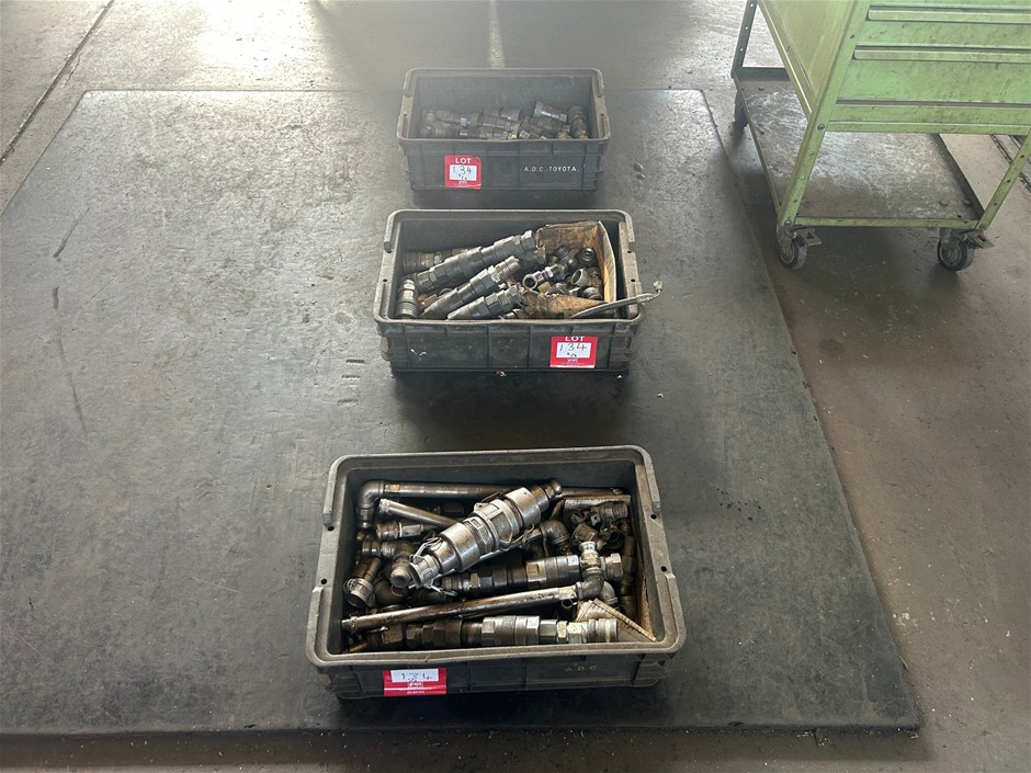3 x Crates of Water Fittings