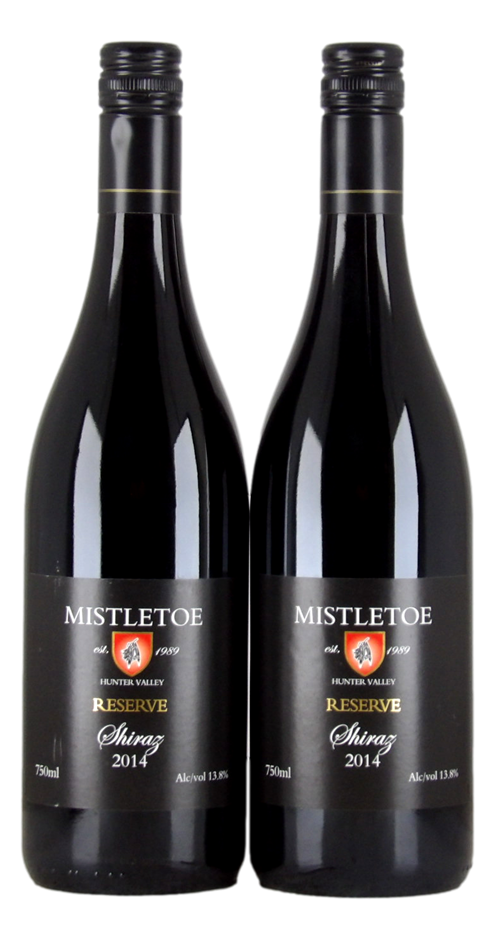 Mistletoe Reserve Shiraz 2014 (2x 750mL) Hunter Valley