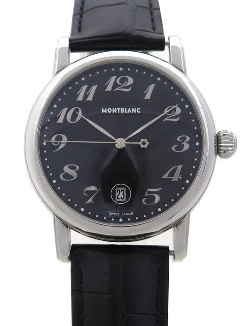 MONTBLANC MEISTERSTUCK DATE 40MM STAINLESS STEEL 7072 AUTOMATIC WXO & COA