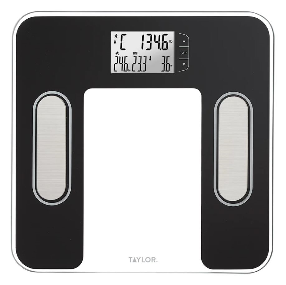TAYLOR Smart Body Composition Scale w/ Precision Hub App. N.B: Damaged pack