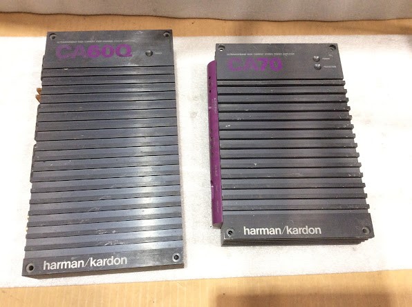 Harman Kardon CA70&CA60Q Power Amplifier (Lot of 2)