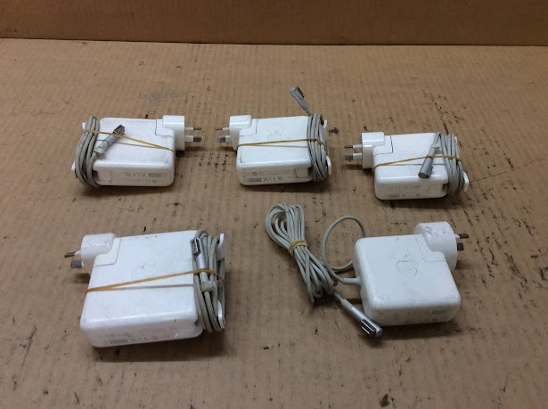 Apple Mixed Model Power Adapter (Lot of 5)