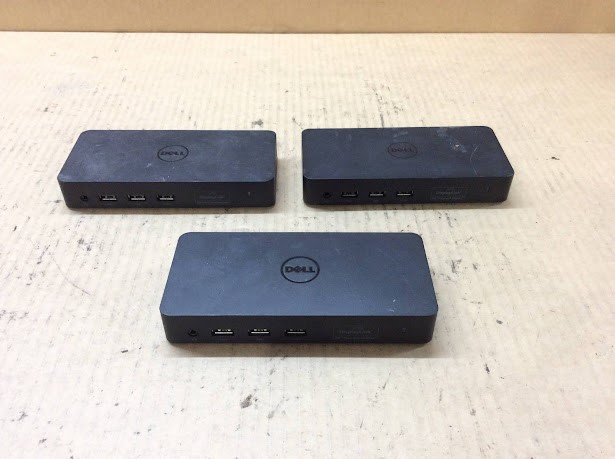 Dell D3100 Docking Station (Lot of 3)