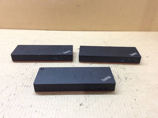 Thunderbolt 3 Dock Gen 2 /Workstation Dock Gen 2 Docking Station (Lot of 3)