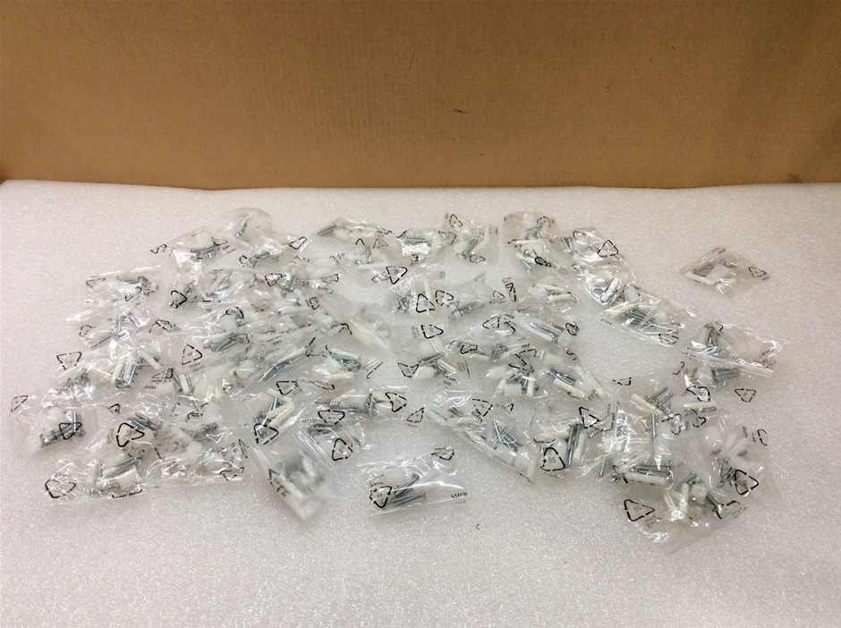 Generic Wall Mount Screw Kit - New (Lot of 59)