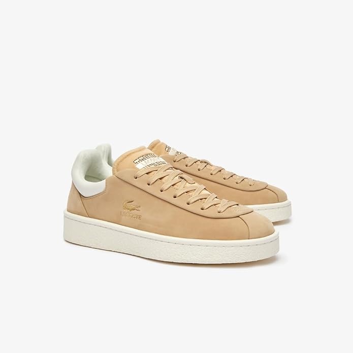 LACOSTE Women's Sneaker Baseshot Premium 124 1 SFA Sneakers, US10/EU42, Lig