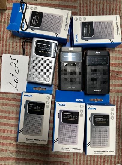 Quantity of portable radios