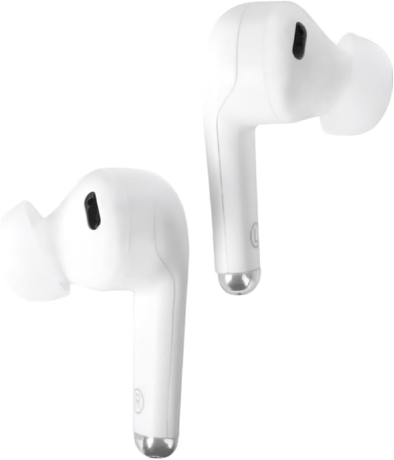 WAVE Audio ISO Elite Series ANC True Wireless Earbuds, White.