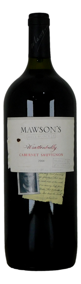 Yalumba Mawson's Wrattonbully Cabernet Sauvignon 2004 (1x 1.5L), SA.