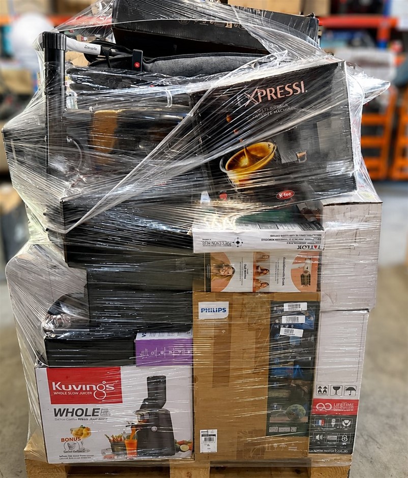 Assorted Appliances/Electronics: Kuvings Juicer, Xpressi Capsule Machine, P