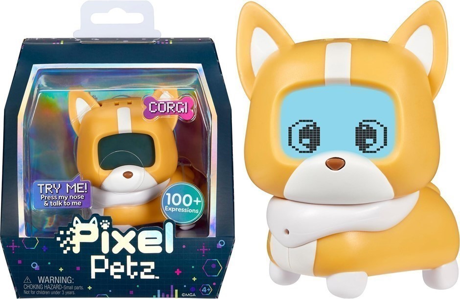 0041-3140657 · Pixel Pets MGA Entertainment - Corgi - Interactive Digital Pet Dog - Suitab