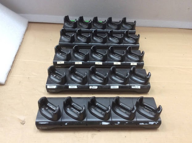 Zebra Sharecradle-mc TC5X series 5-slot Charging Cradles (Lot of 5)