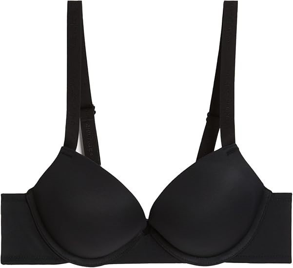 TOMMY HILFIGER Women's Micro Double Push Up Underwire Micro Bra, Size 14 C,
