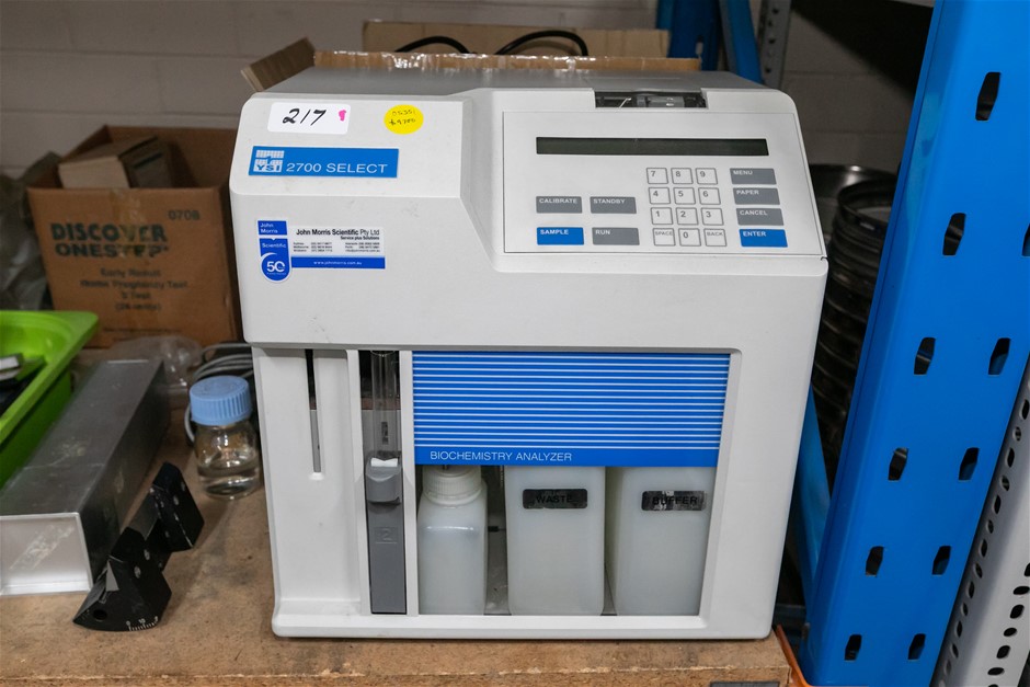 Biochemistry Analyser Bench Unit