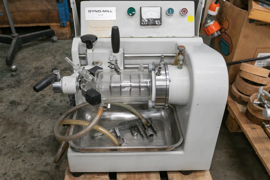 Agitator Bead Mill with 600mL All Glass Jacketed Chamber