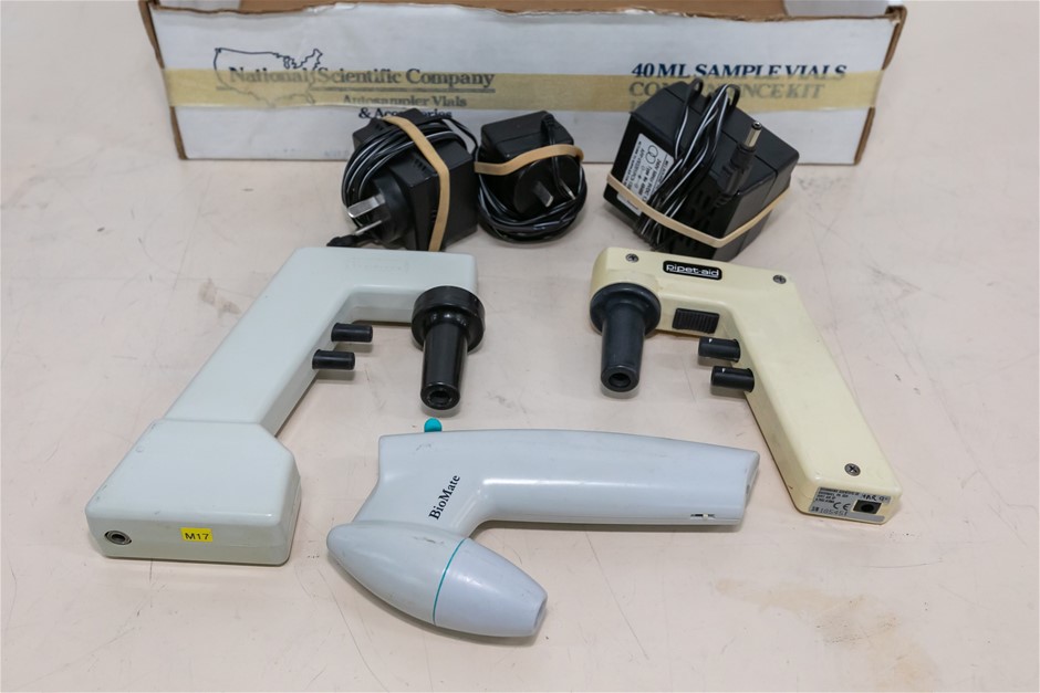 Pipette Filler and Controllers with Chargers