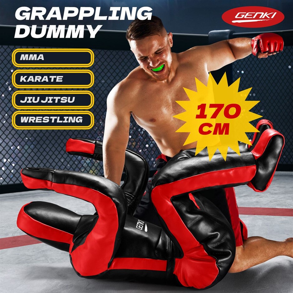 170cm Grappling Dummy Unfilled MMA Wrestling & Jiu Jitsu Training Mannequin