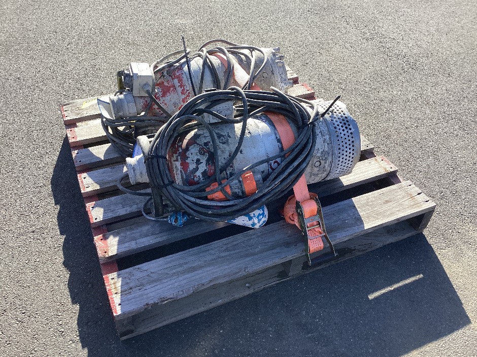 <p>2 x Submersible High Head Pumps</p>