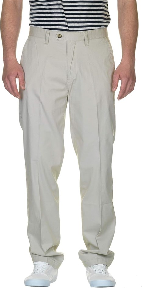 NAUTICA Men's Beacon Pant True Stone Size 42x34