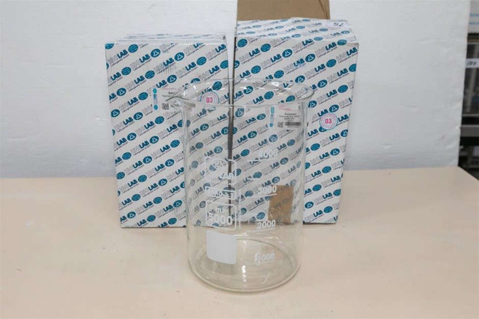 Beaker 5L Spouted with Graduations