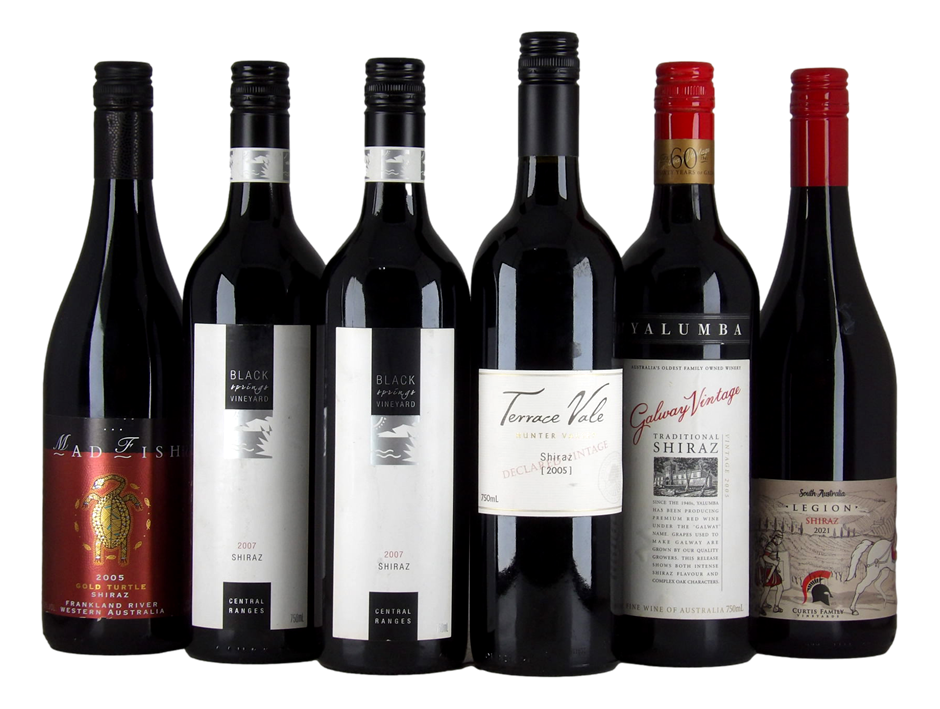 Mixed Shiraz Pack (6x 750mL) Aus