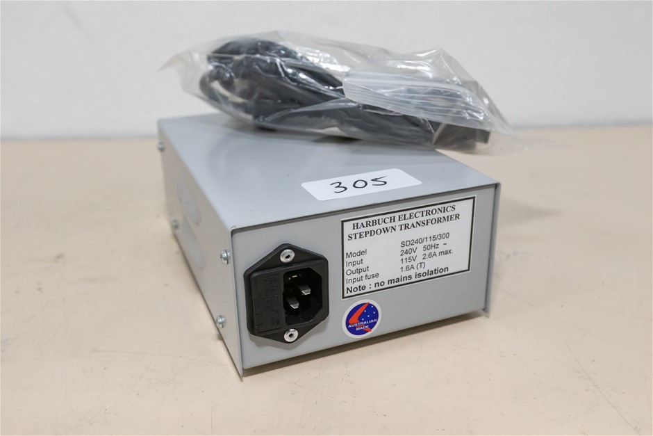 Step-down Transformer In Metal Case