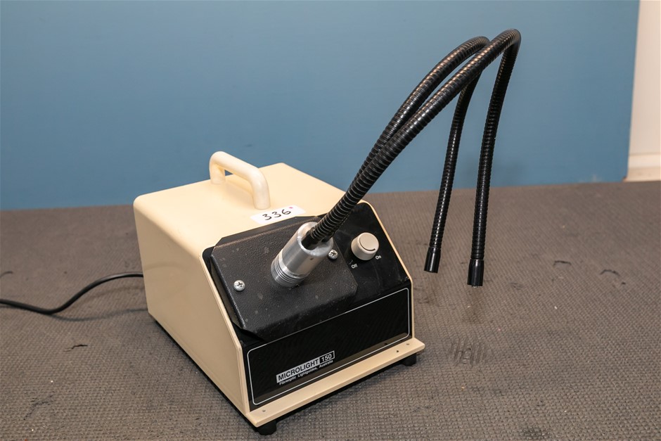 Fibre Optic Illuminator with Twin Arm Light Guide 150W