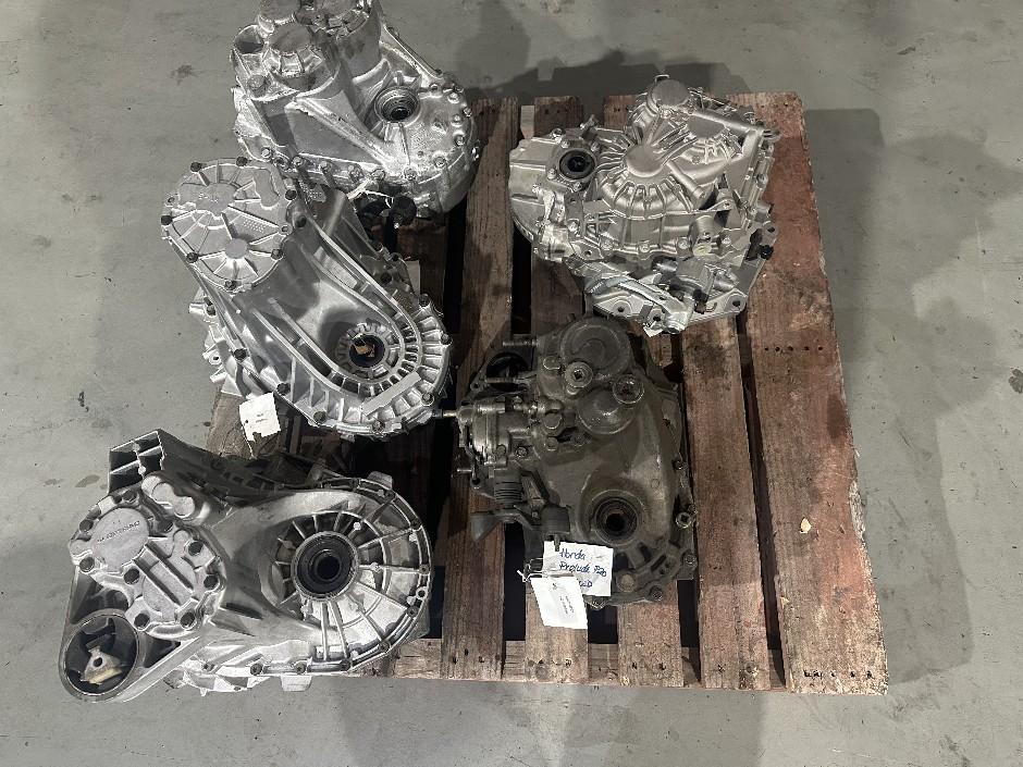 Pallet of Qty 5 FWD Manual Gearboxes
