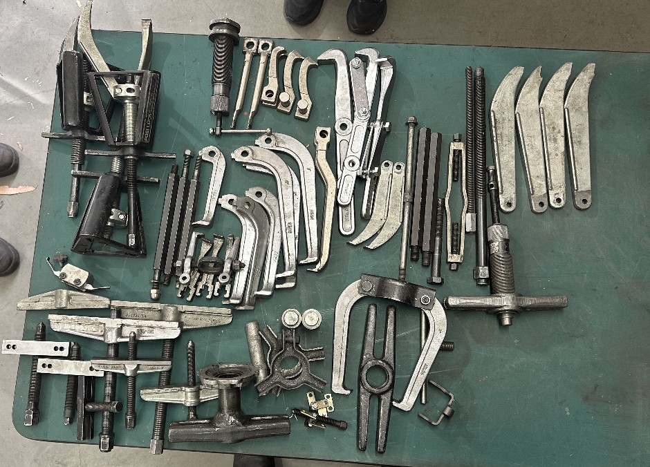Assortment of Gear / Bearing Pullers with Some Original Boxes