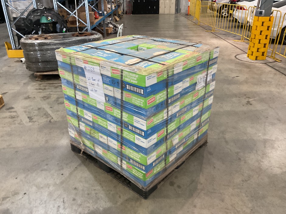 <p>Pallet of Paper</p>