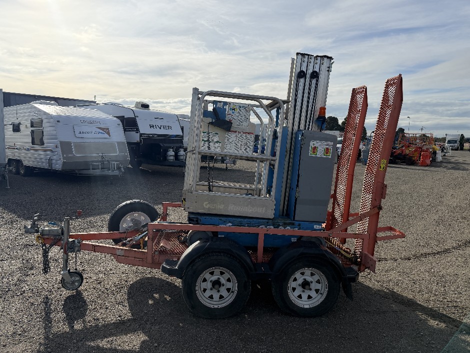Man Lift/Trailer Combo