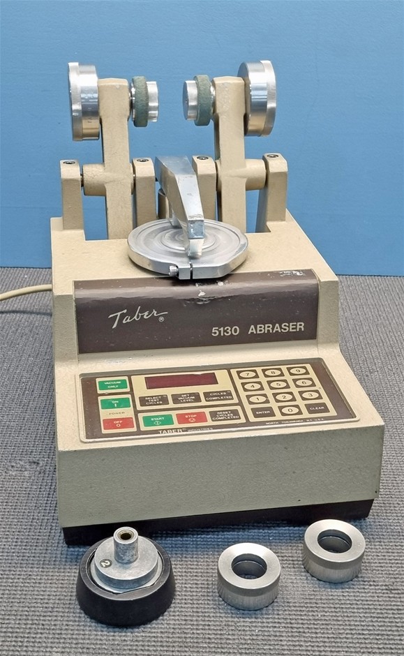 Rotary Wheel Platform Abrasion Tester with Control Panel