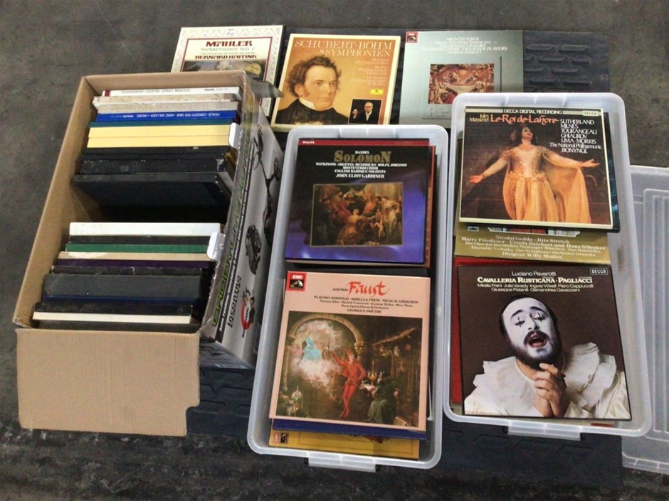 Qty of Assorted Classic Music and Artist Records