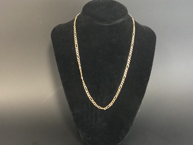 <p>1 X Stamped 9ct Yellow Gold, Chain Necklet</p>
