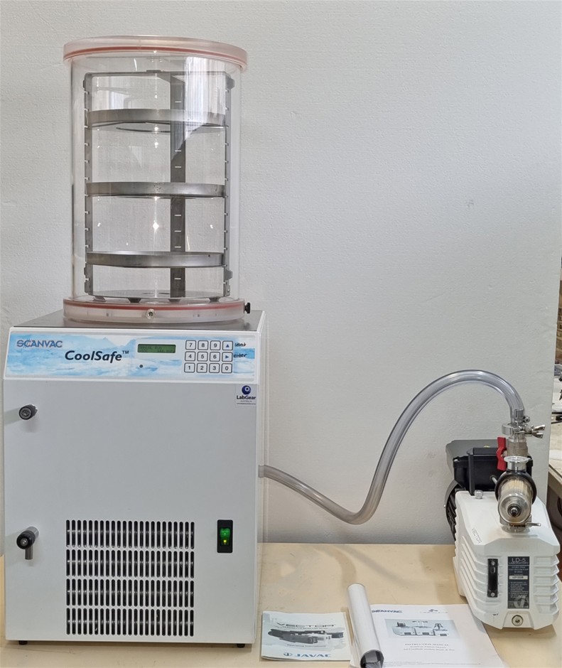Freeze Dryer 4Kg 2.5L/24hr Capacity