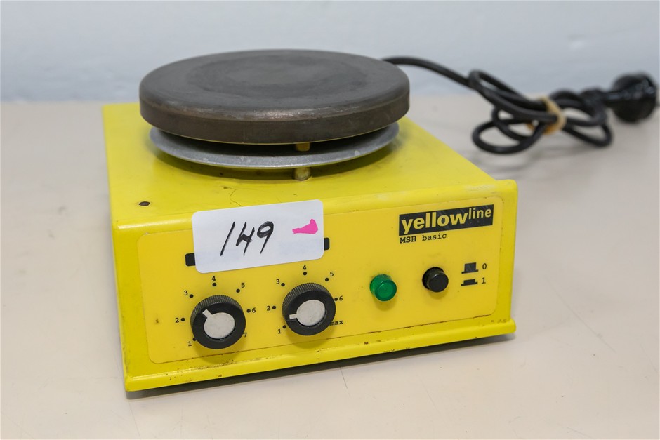 HotPlate Magnetic Stirrer Variable Speed & Temperature Control 125mm Plate