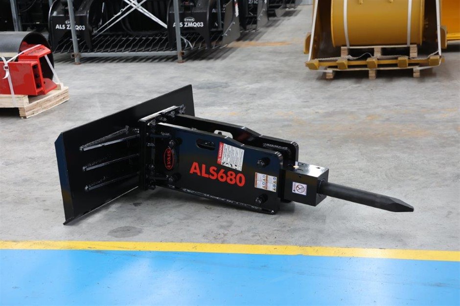 Unused 2026 LYALS ALS680 Skid Steer Hydraulic Breaker