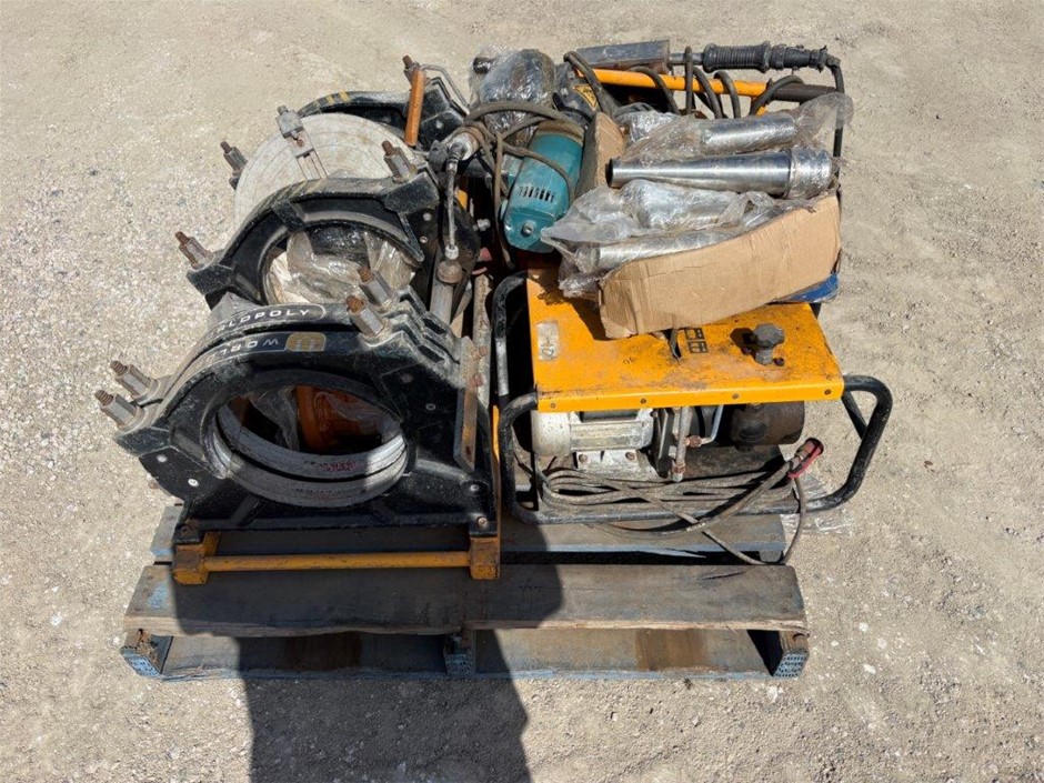 Worldpoly Hydraulic Poly Pipe Butt Fusion Welder Package