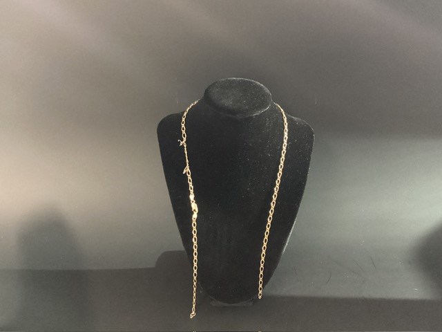 <p>1 X Stamped 9ct Yellow Gold, Chain Necklet Broken Scrap</p>
