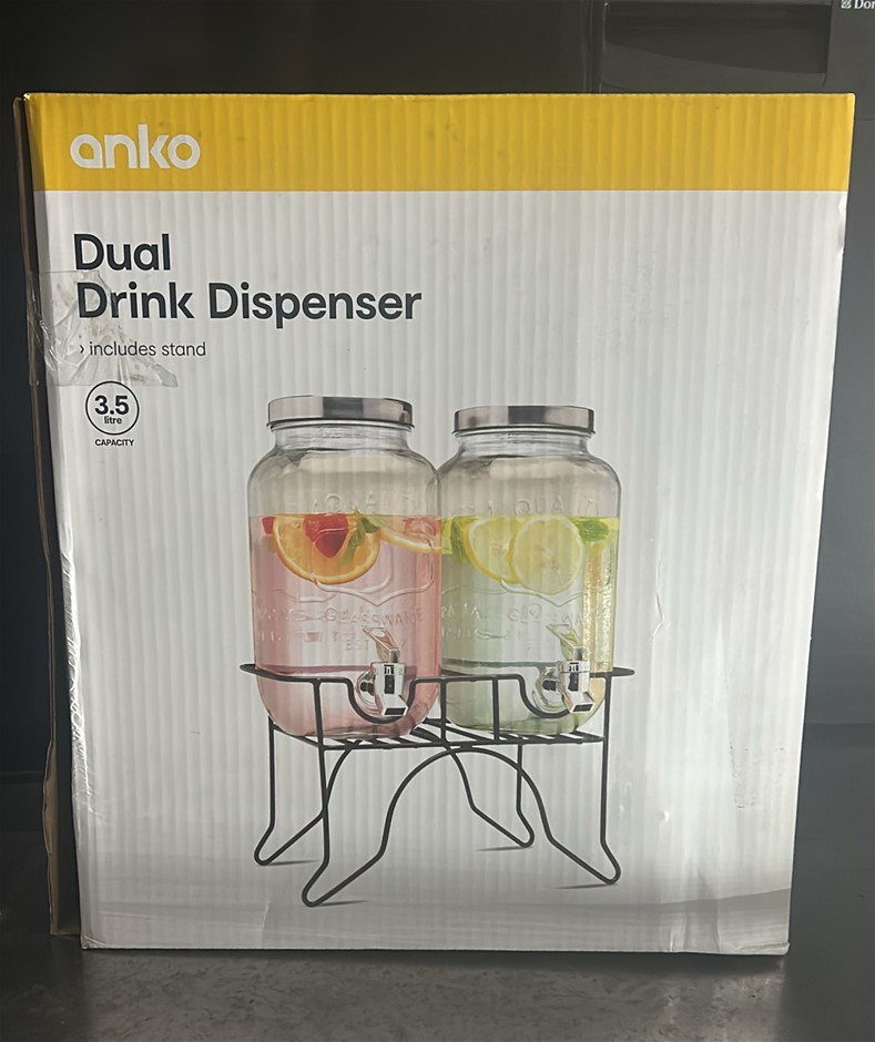Anko Dual Drink Dispenser