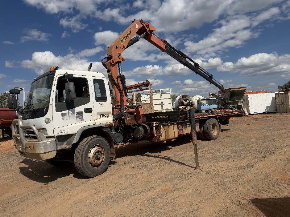 Unreserved Palfinger PK17500 C Knuckle Boom Crane