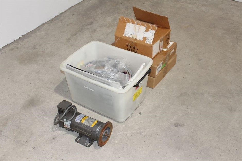 Electric Motor and Miscellaneous Hardware