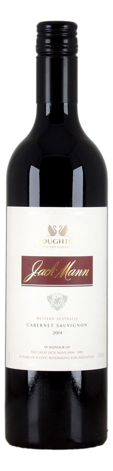 Houghton Jack Mann Cabernet Sauvignon 2014 (1x 750mL), WA.